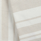 All-Purpose Striped Cotton Kitchen Towels, Beige, 2-pk
