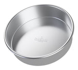 Professional Uncoated Aluminum Round Cake Pan, 9-in