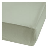 Bamboo Baby Crib Fitted Sheets, Moss