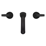 Rancho 8-in Widespread Bath Faucet, Matte Black