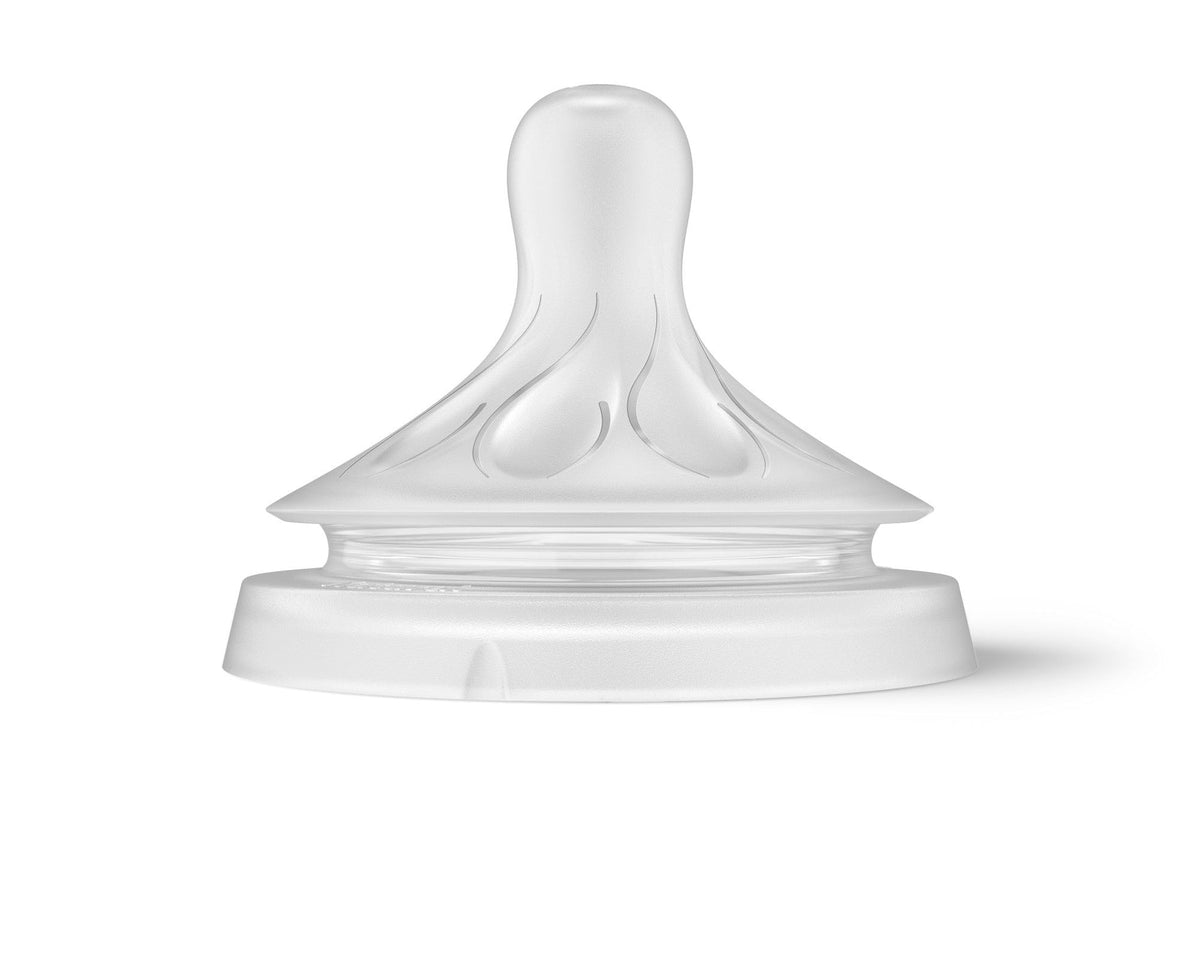 Glass Bottle with Response Nipple, 8-oz, 3-pk