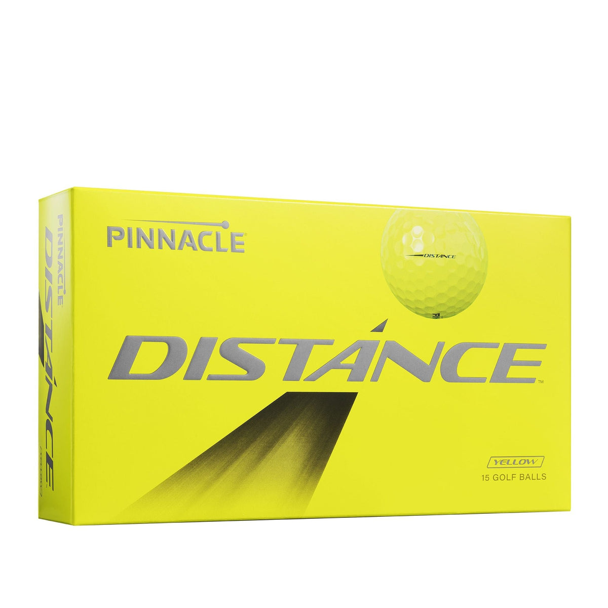 Pinnacle Distance Golf Balls, Yellow, 15-pk
