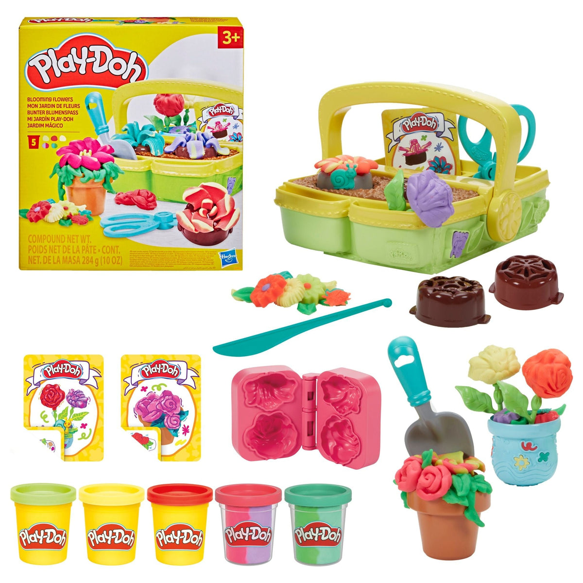 Toy Flower Garden Playset for Sensory Play