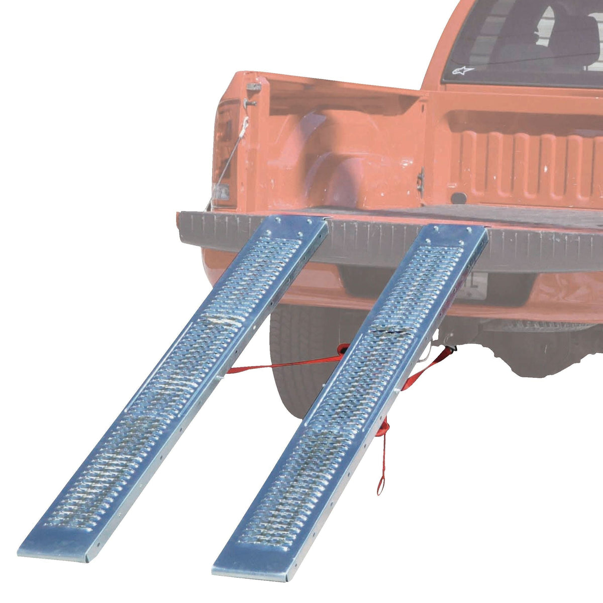 Prime1 Traction Cut-Out Steel Loading Ramps Pair, Easy-To-Use, 72-in, 2-pc