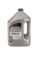 4-Stroke Synthetic Blend Marine Engine Oil 25W40, 4-L