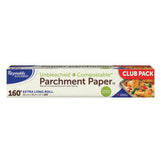 Kitchens Unbleached Compostable Parchment Paper, Extra-Long Roll, 12-in x 160-ft