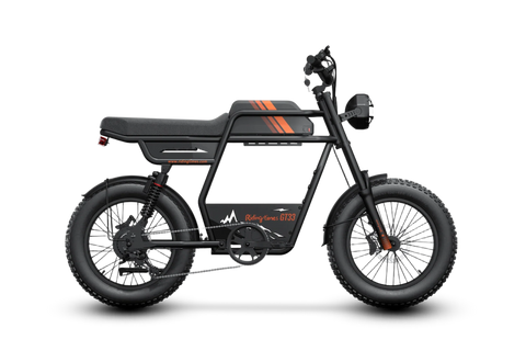 GT33 All-Terrain Cafe Racer Cargo Electric Bike