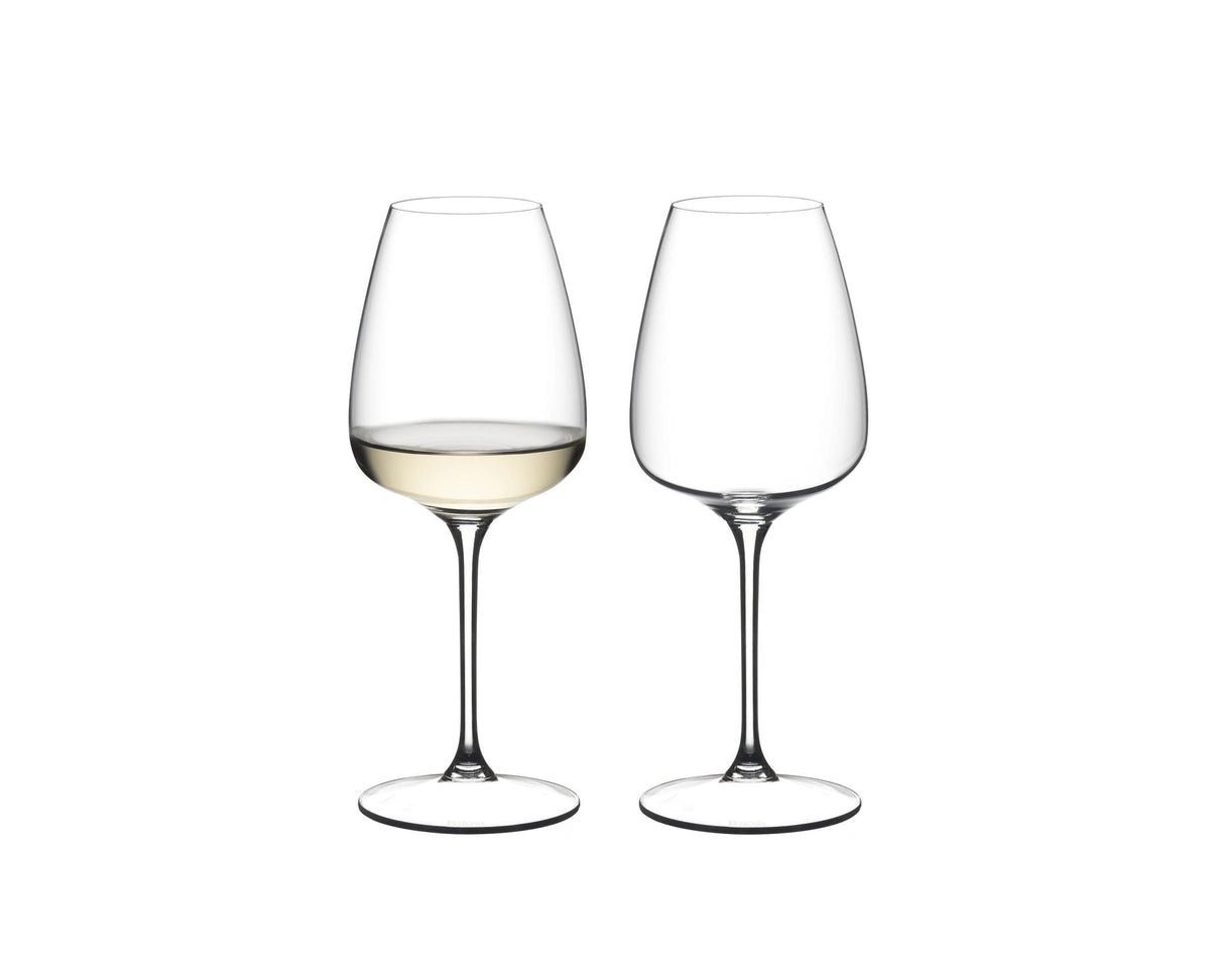 Grape Collection White/Champagne Stemmed Wine Glass Set, 2-pc