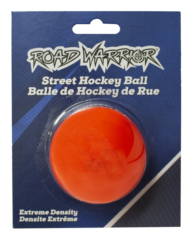 Warm Weather Heavy Street Hockey Ball, Orange