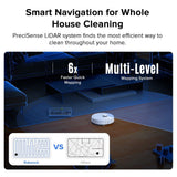 Roborock Q7 L5 2-in-1 Robot Cordless Vacuum & Mop Cleaner, Pet-Friendly, App Controlled, Includes Charging Dock, White