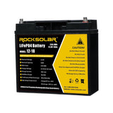12V 18Ah Deep Cycle Lithium (LiFePO4) Battery