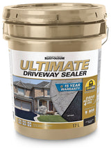 15-Year Ultimate Asphalt Driveway Sealer, 1000 sq. ft Coverage, Ultra Black, 17-L