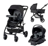 Grow and Go Travel System with 8 Strolling, Alloy