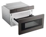 Sharp Black Stainless Steel Microwave Drawer Oven, 24-in