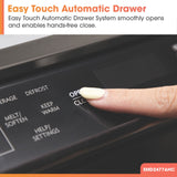 Sharp Black Stainless Steel Microwave Drawer Oven, 24-in