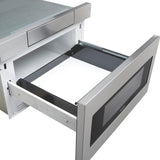 Sharp Built-In Microwave Drawer Oven with Hidden Controls, 24-in