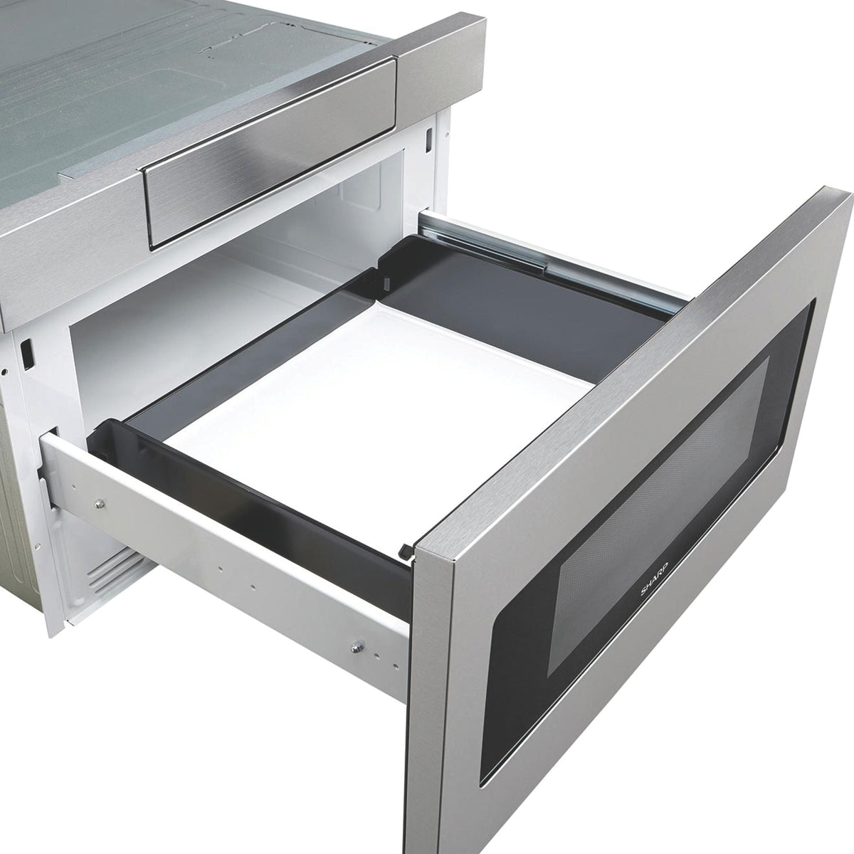 Sharp Built-In Microwave Drawer Oven with Hidden Controls, 24-in