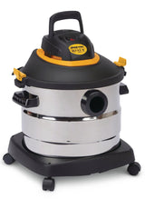 2031848 2.5 Peak HP Stainless Steel Wet/Dry Shop Vacuum with Hose and Accessories, 30-L