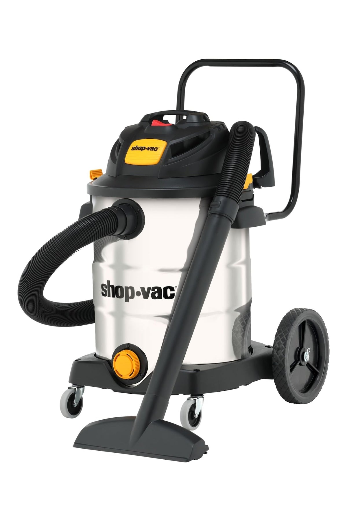 6.5 SVX2 Peak HP Stainless Steel Wet/Dry Shop Vacuum with Hose & Accessories, 60.5-L