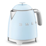 Retro Style Electric Mini Kettle with Cordless Base, Light Blue, 0.8-L