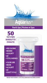 Sodium Chloride Pool & Spa Test Strips, 50-pk