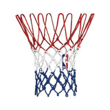 Heavy Duty Indoor/Outdoor Standard Replacement Basketball Net, Red/White/Blue