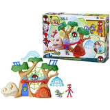 His Amazing Friends Dino-Webs Treehouse Playset with Toys, Ages 3+