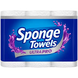 Sponge Ultra Choose-A-Size Paper Towel Rolls, 3-pk