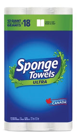 Ultra Choose-A-Size Giant Roll Paper Towels, 2-ply, 12-pk
