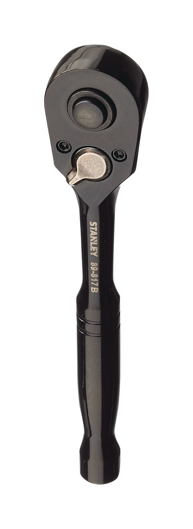Professional Grade 1/4-in Drive Ratchet, Black Chrome