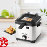 Deep Fryer with Variable Temperature Control, 1.5-L