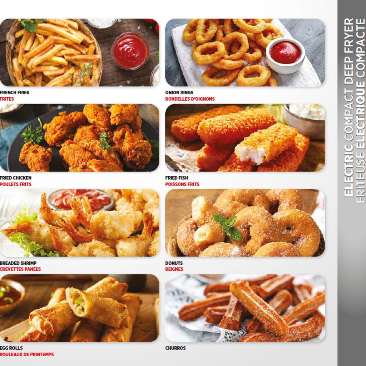Deep Fryer with Variable Temperature Control, 1.5-L