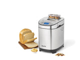 Digital Display Breadmaker, Stainless Steel, 2-lb