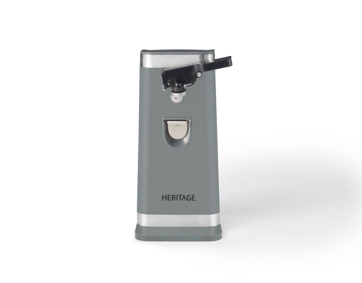 Hands-Free Electric Can Opener with Removable Lever