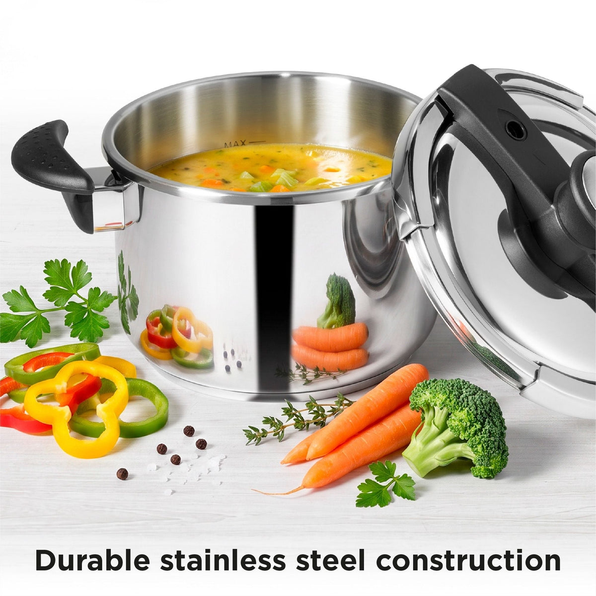 PRESSURE COOKER 6QT