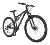 Parallax Dual-Suspension Mountain Bike, 29-in Wheel, Black