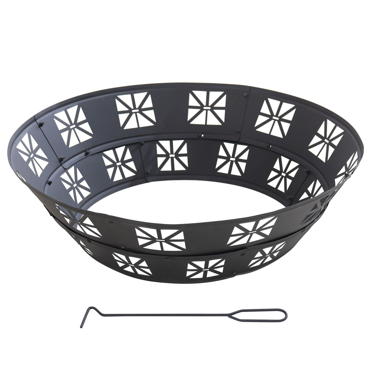 Shelton Fire Ring, Black