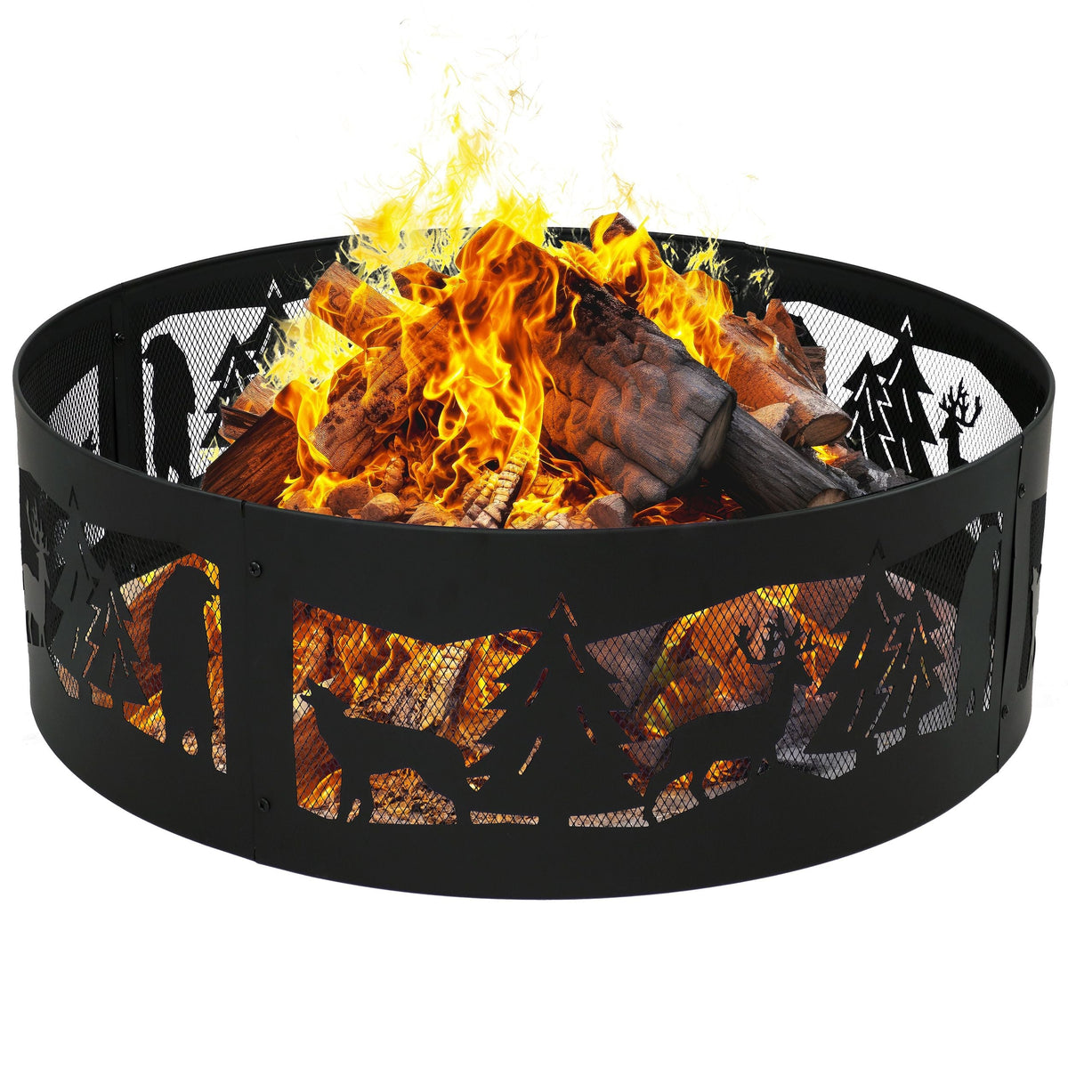 Decor Forest Wilderness Fire Ring, 36-in