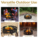 Decor Forest Wilderness Fire Ring, 36-in