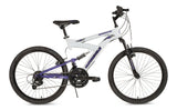 Adrenaline Youth DS Mountain Bike 24-in, White