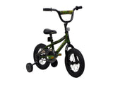 Youth Bike with Hi-Ten Steel Frame, 12-in, Camo