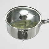 Cook and Strain Stainless Steel Cookware Set, 15-pc