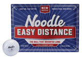 Noodle Easy Distance Golf Balls, White, 12-pk
