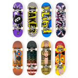 96-mm Fingerboard Mini Skateboard with Authentic Designs, Ages 6+