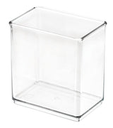 Clear Stackable Deep Organizing Storage Bin, 1-L