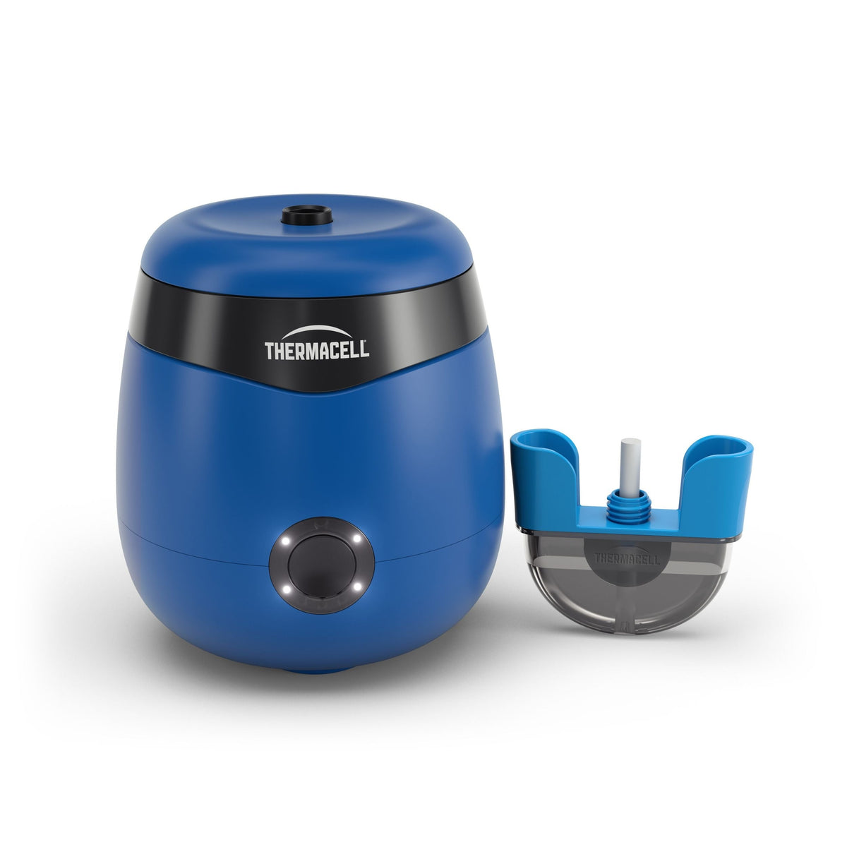 E-ZoneGuard Patio Rechargeable Mosquito Repeller with 12-Hr Refill and 5.5-Hr Battery, Royal Blue