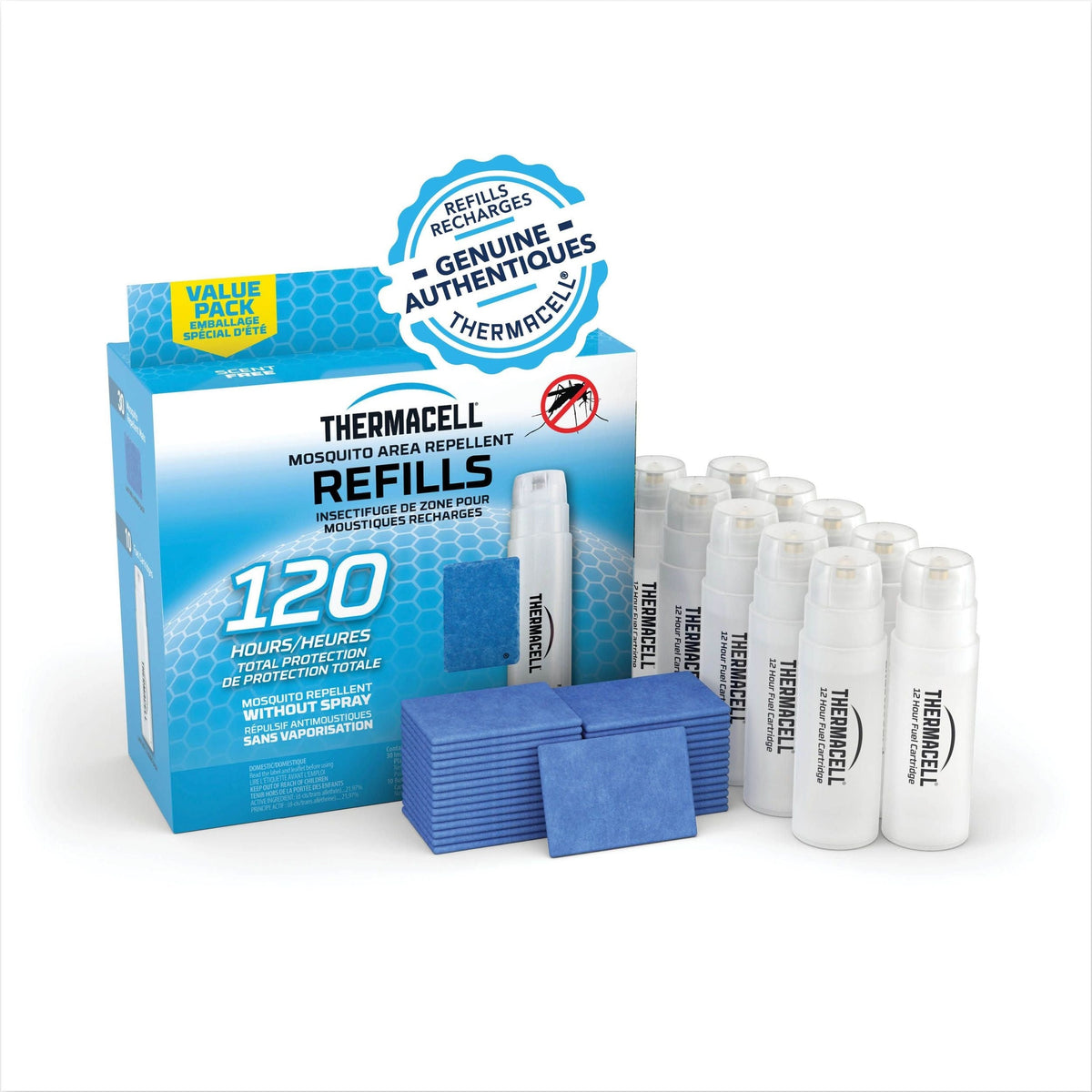 Fuel-ZoneGuard Fuel Powered Mosquito Repellent 120-Hr Refill Pack