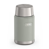 Stainless Steel Food Storage Flask Jar, 24-oz (710-mL), River Rock, with Spoon