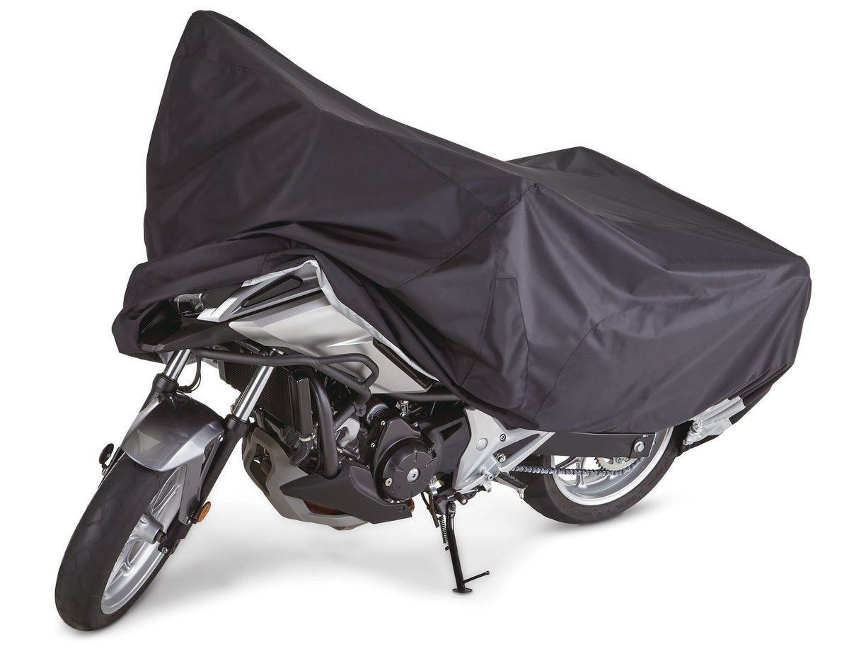 Premium Polyester Motorcycle Cover, Black, X-Large