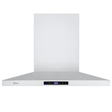 Nova Pro Wall-Mounted Range Hood, Stainless Steel, 30-in